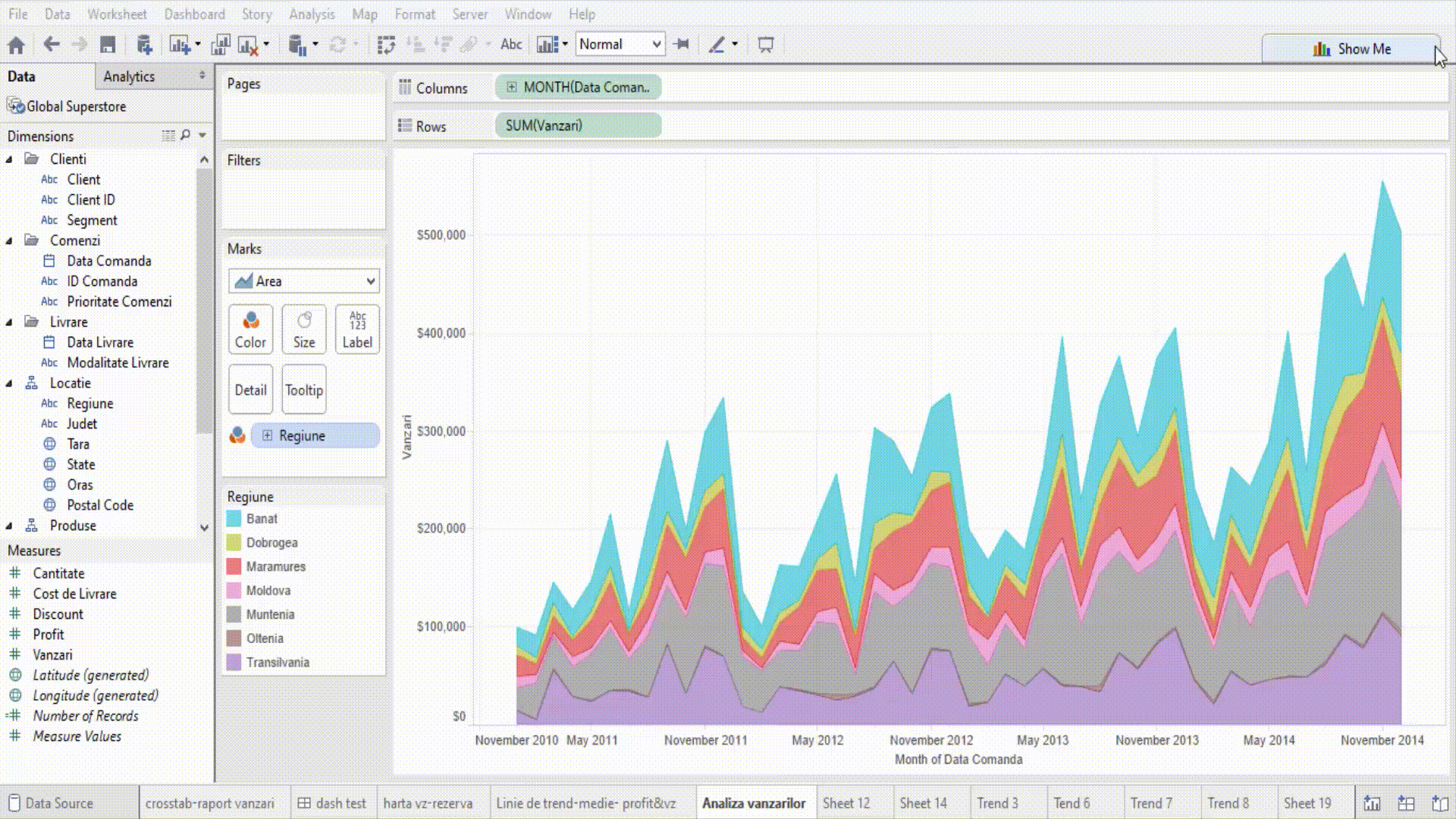 SeniorVisualBI – sistem Business Intelligence